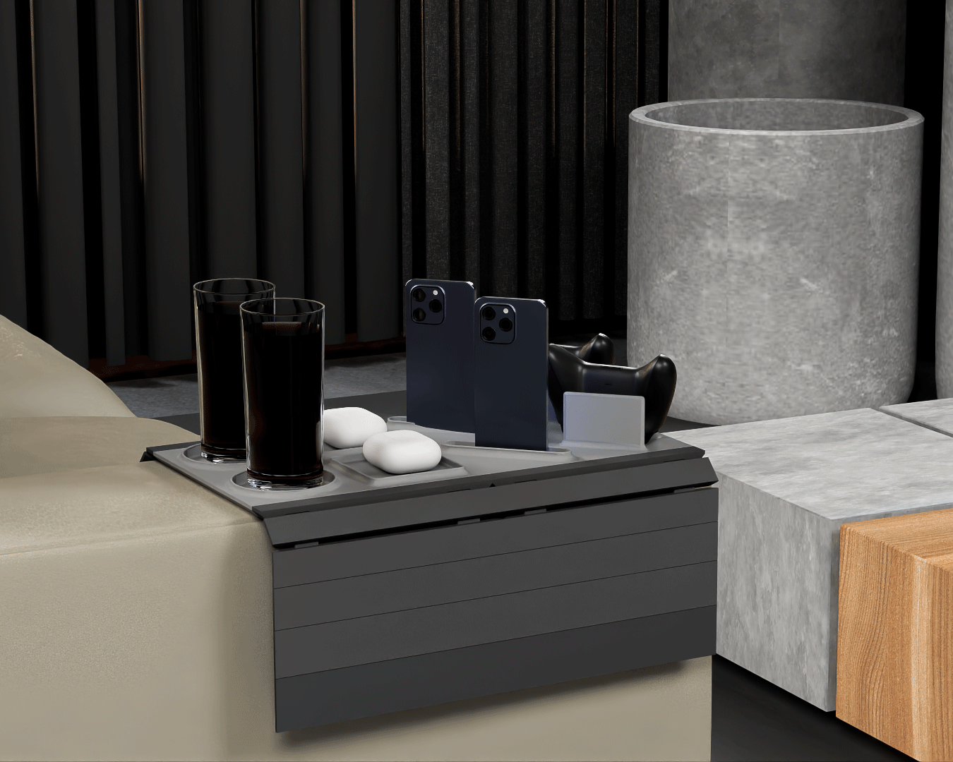 Couch Co-op - Couch Arm Tray