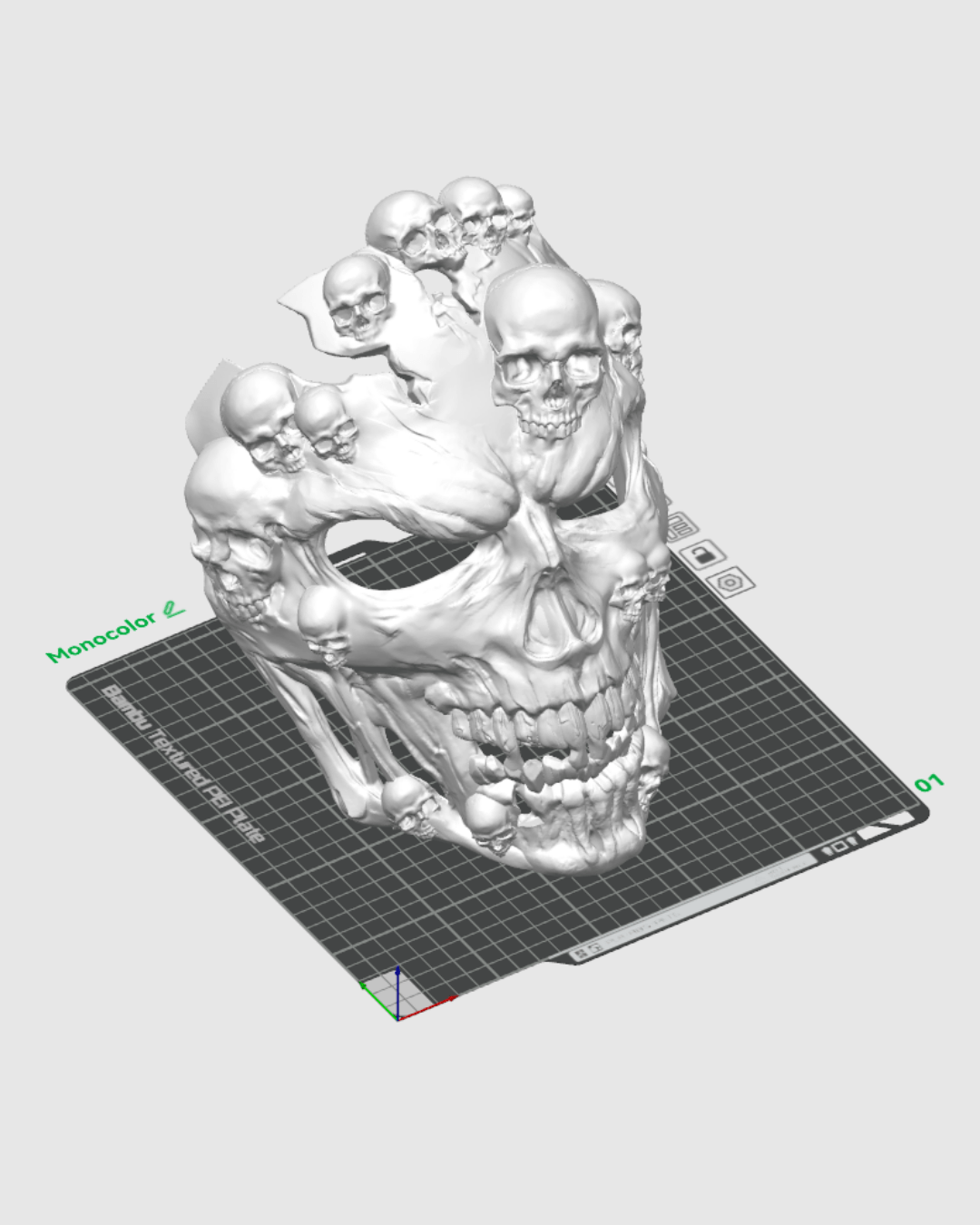 Face the Grave - Halloween Mask