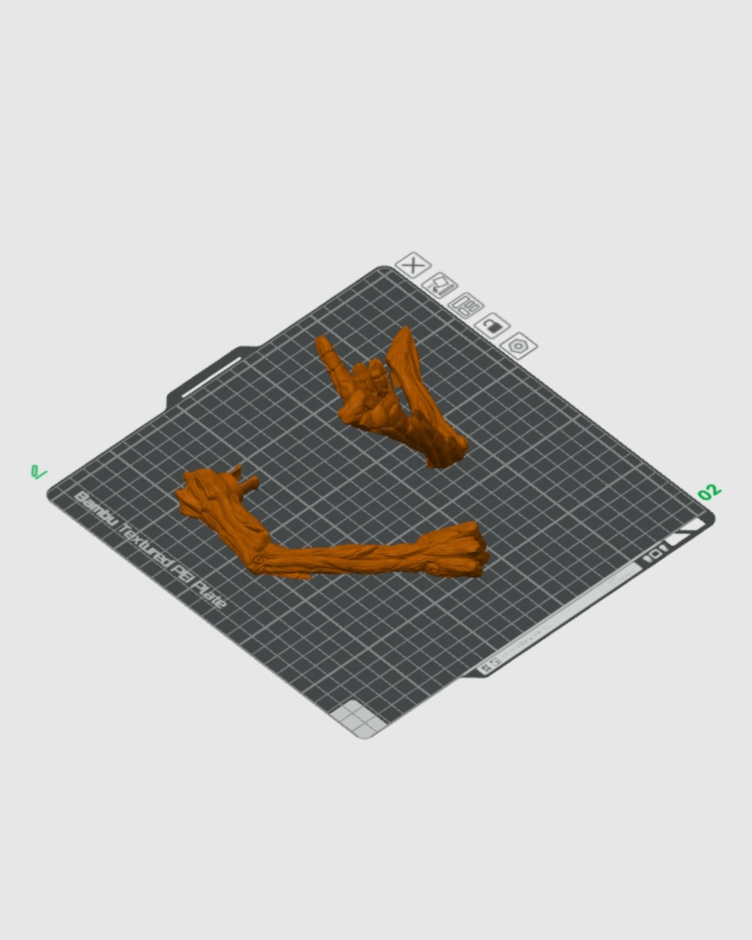 π Hallowed Hush β Pumpkin Door Knocker Model