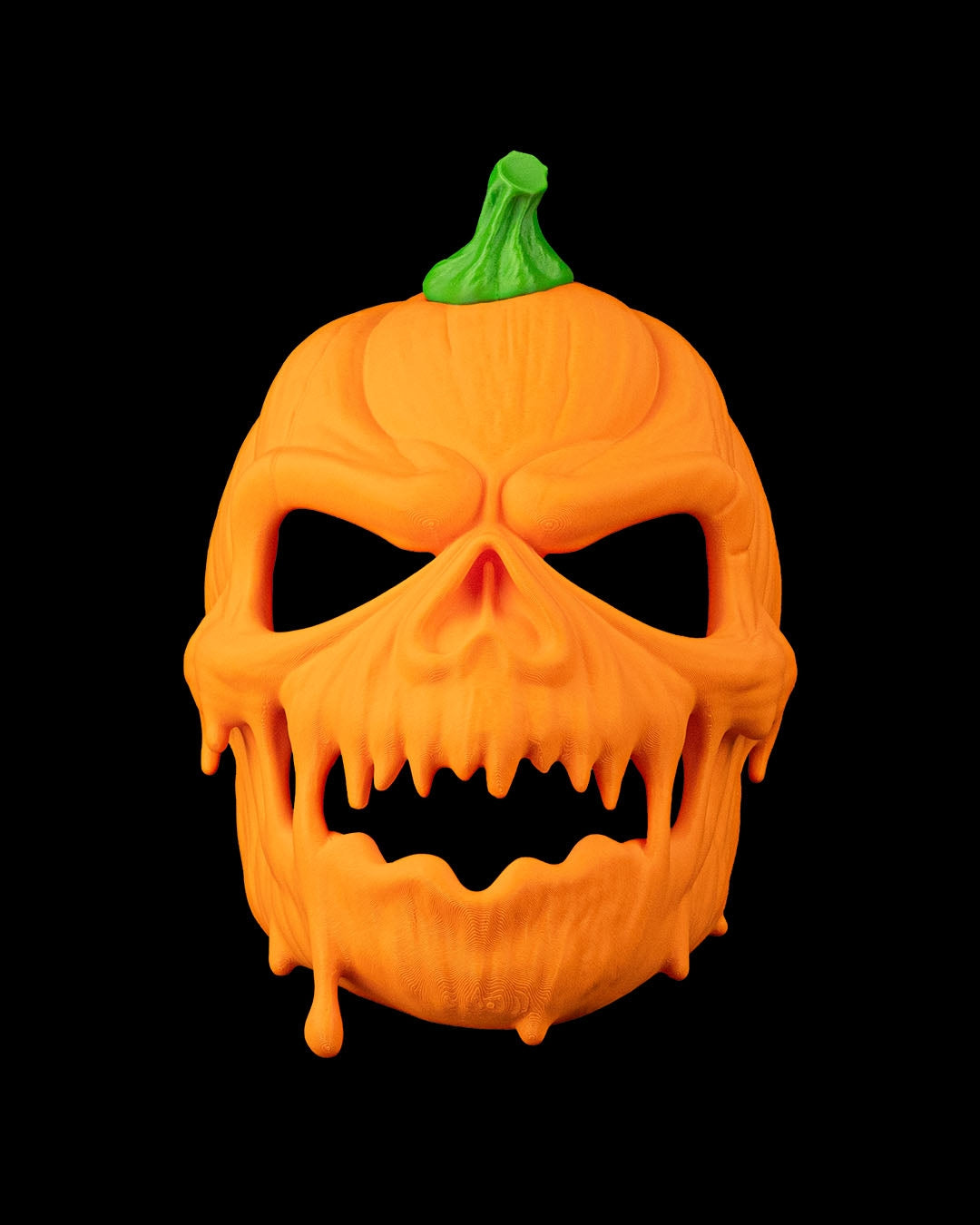 🎃 Carved in Fear – Pumpkin Skull Mask