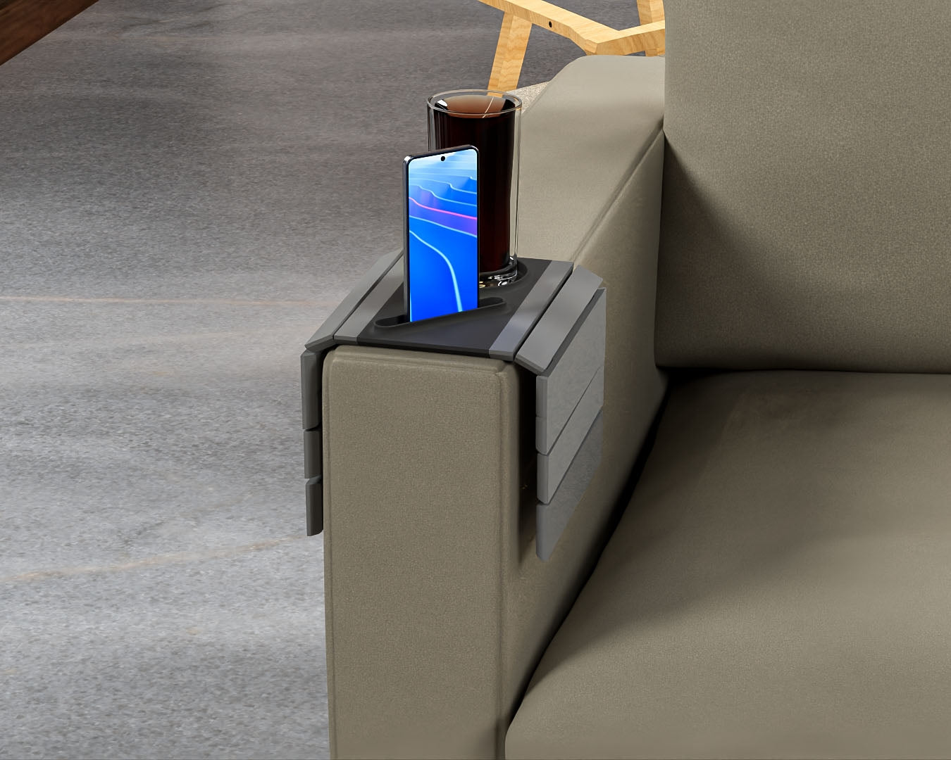 First Stop - Couch Arm Tray