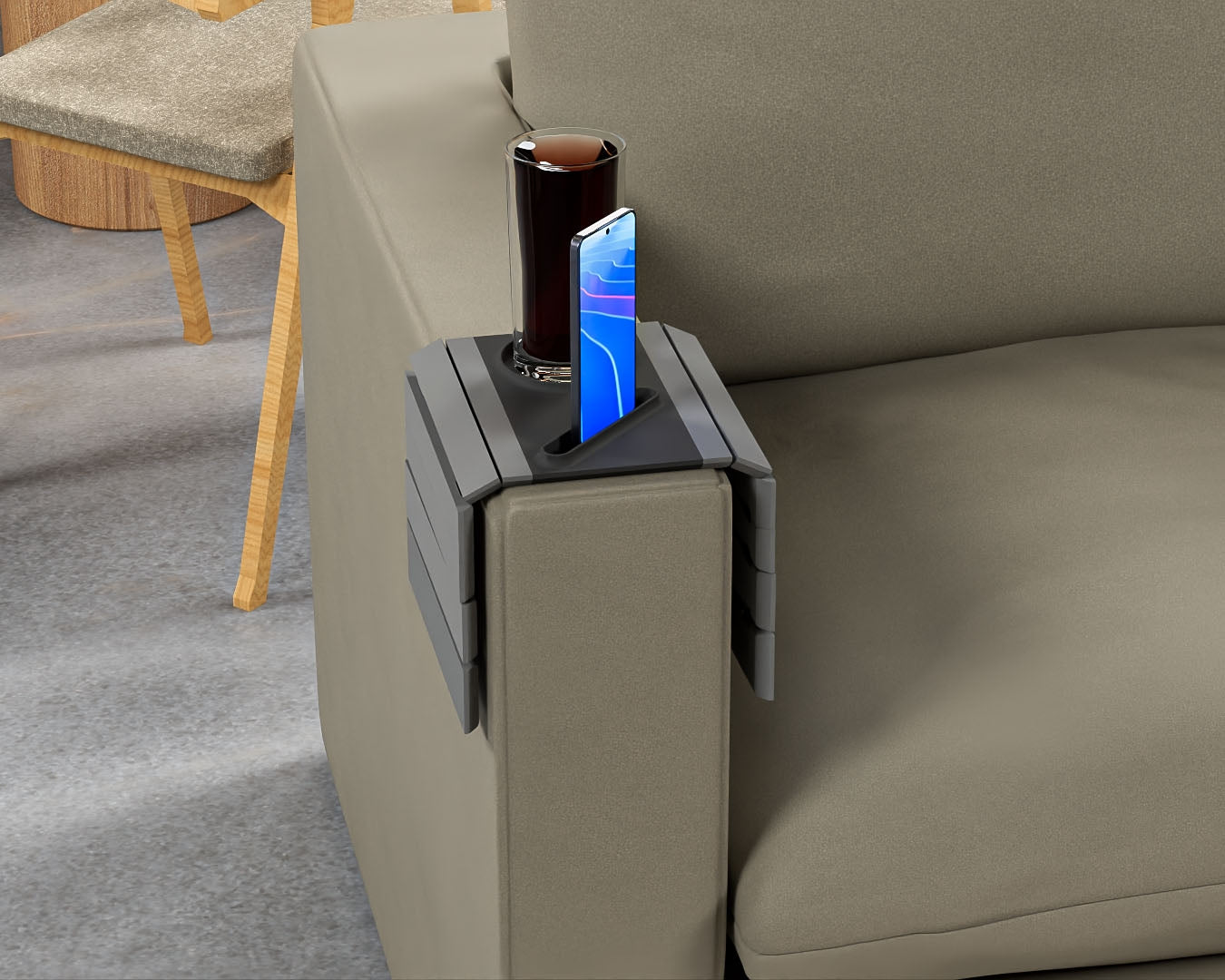 First Stop - Couch Arm Tray