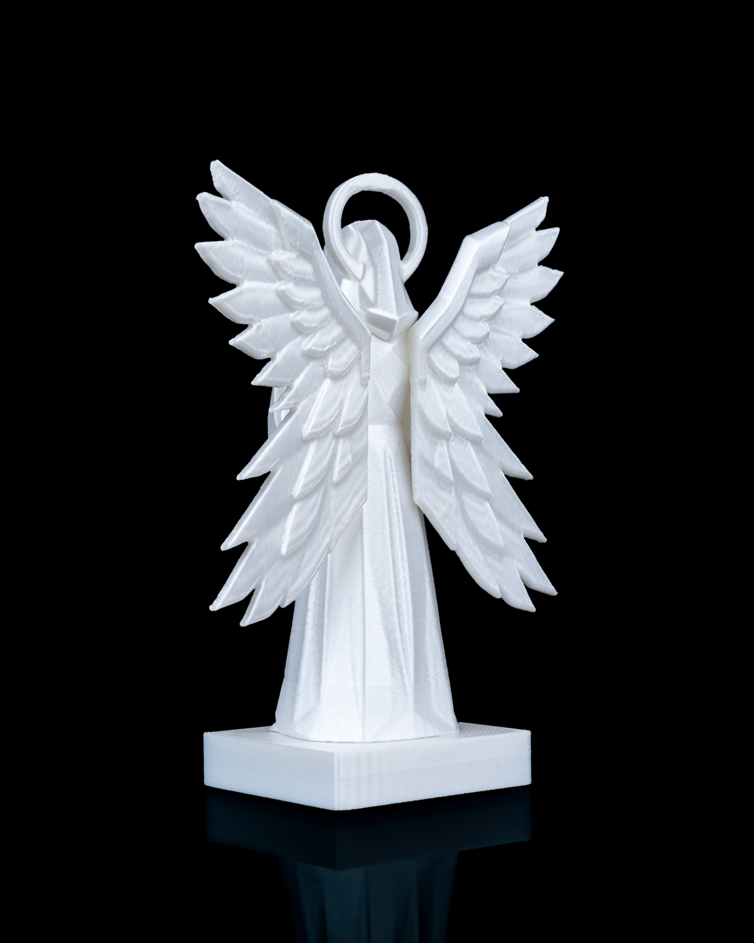 Four-Winged Angel Statue
