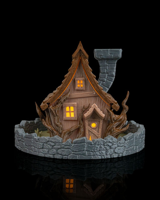Ghost Manor - Table Lamp & Backflow Burner