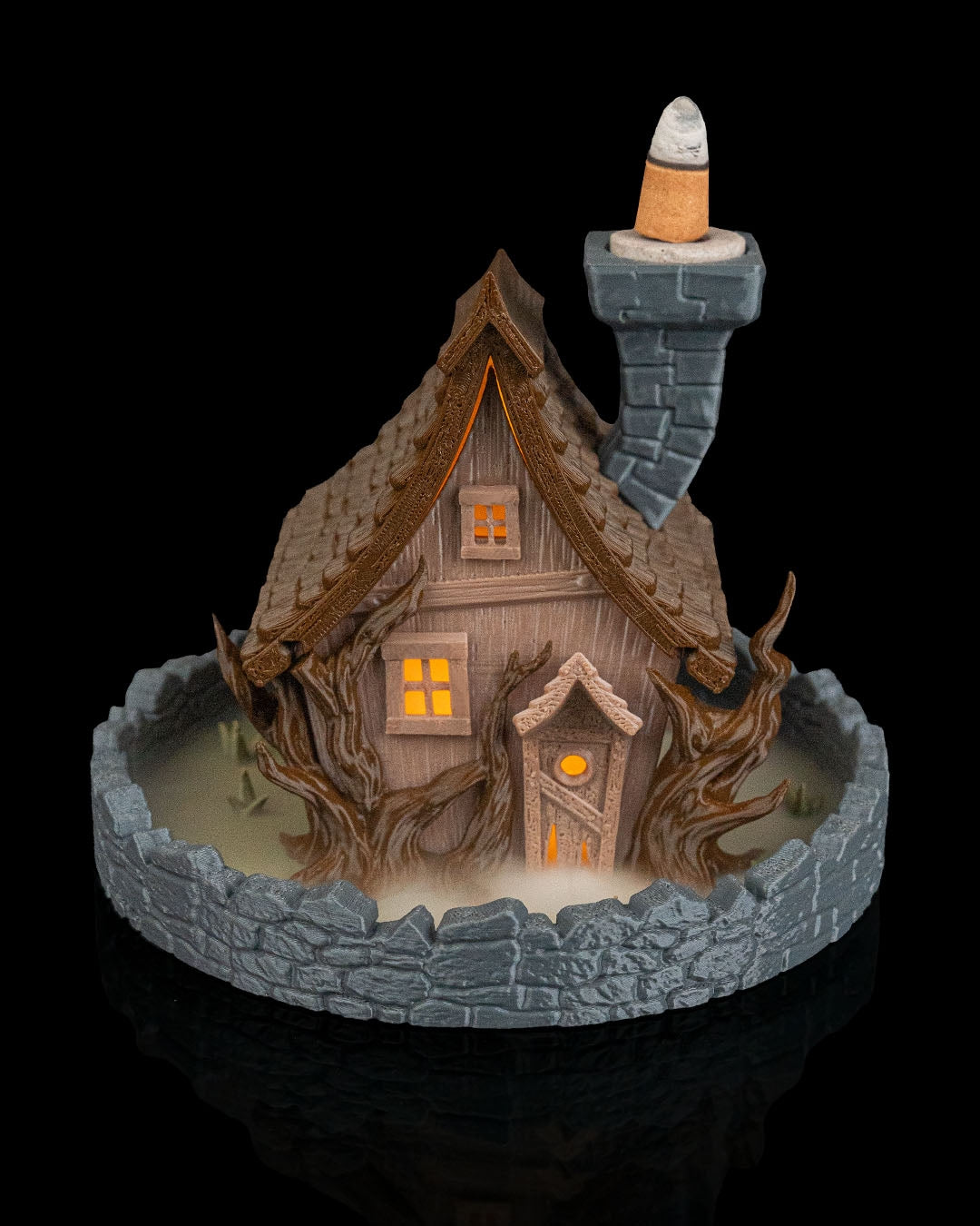 Ghost Manor - Table Lamp & Backflow Burner