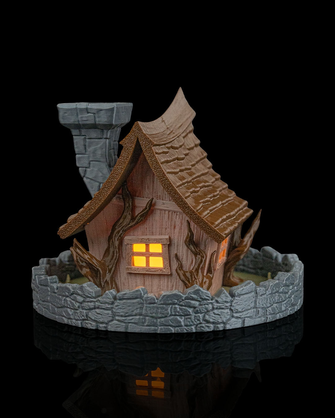 Ghost Manor - Table Lamp & Backflow Burner