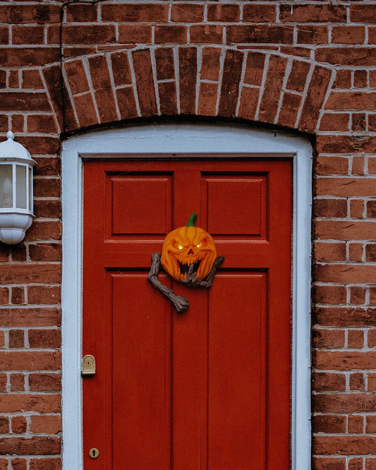 🎃 Hallowed Hush – Pumpkin Door Knocker Model