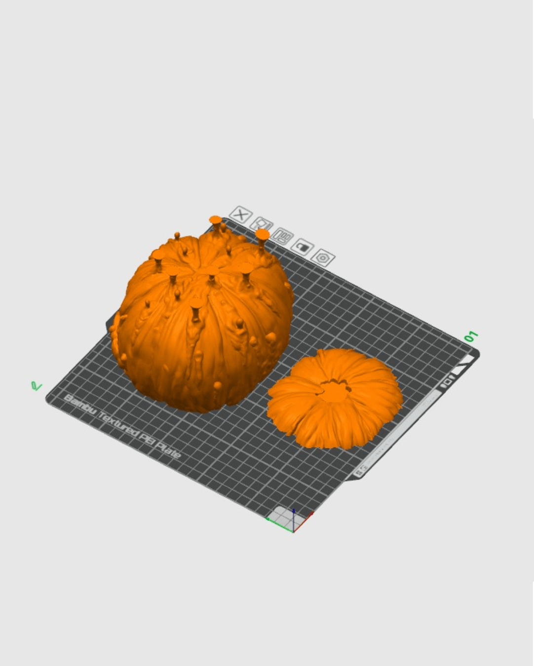 🎃 Melted Treatkeeper – Candy Holder Model