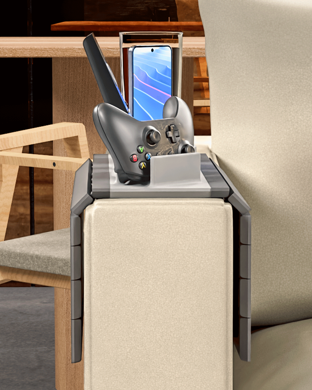 Player One - Couch Arm Tray