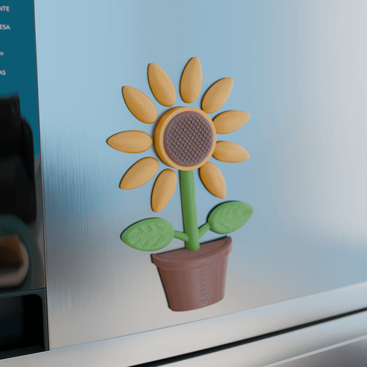 Sunflower Fridge Magnets