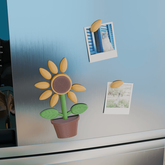 Sunflower Fridge Magnets