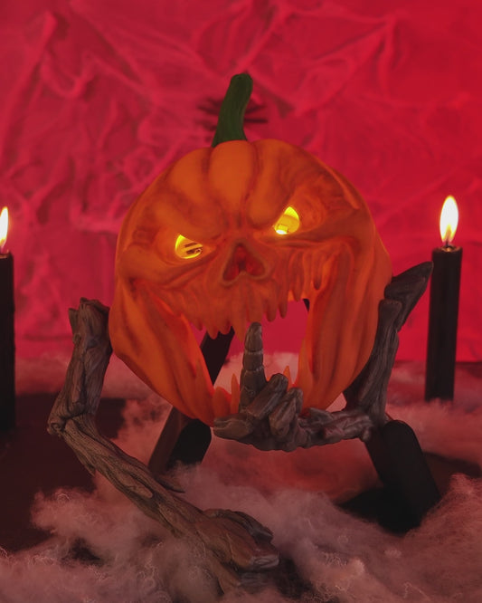 🎃 Hallowed Hush – Pumpkin Door Knocker Model